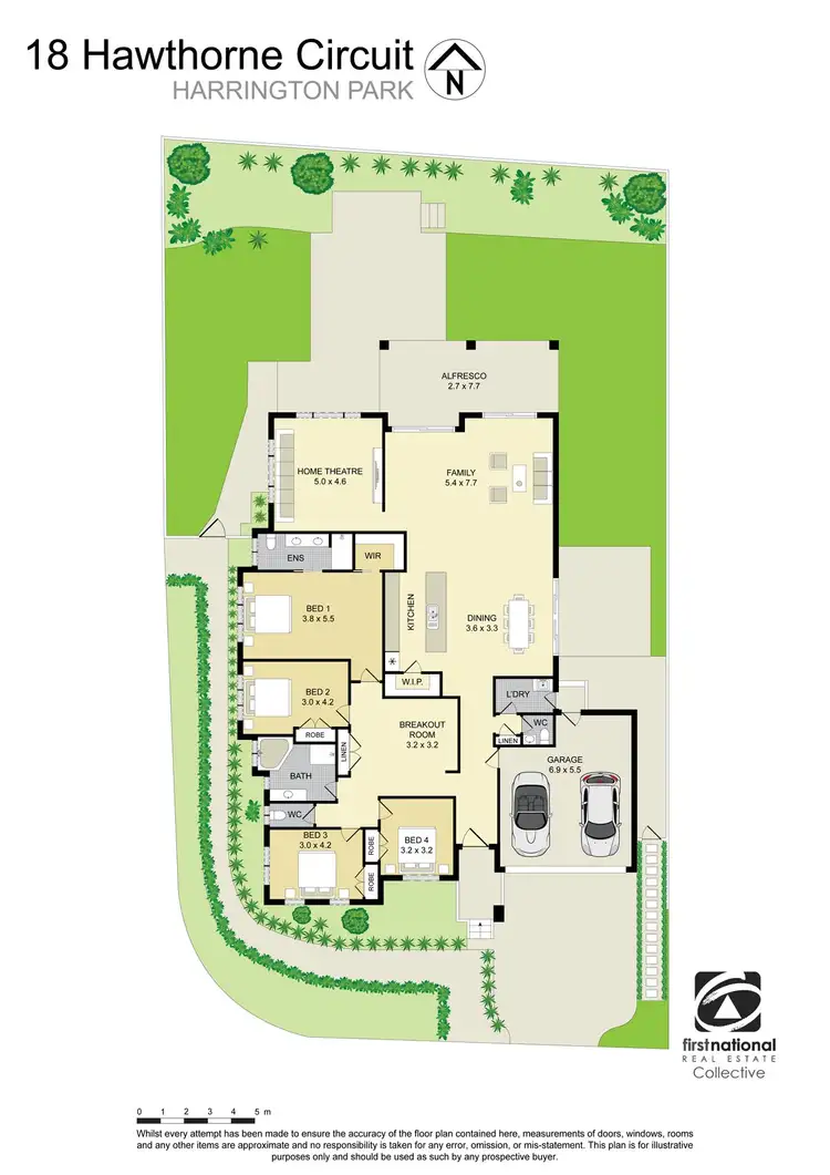 Floorplan of Homely house listing, 18 Hawthorne Circuit (Harrington Grove), Harrington Park NSW 2567