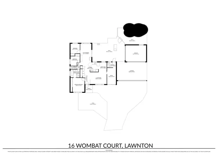 Floorplan of Homely house listing, 16 Wombat Court, Lawnton QLD 4501