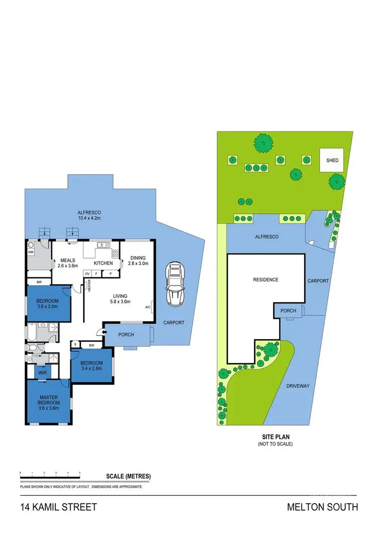 Floorplan of Homely house listing, 14 Kamil Street, Melton South VIC 3338