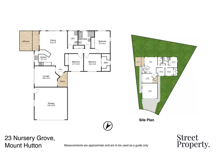 Floorplan of Homely house listing, 23 Nursery Grove, Mount Hutton NSW 2290