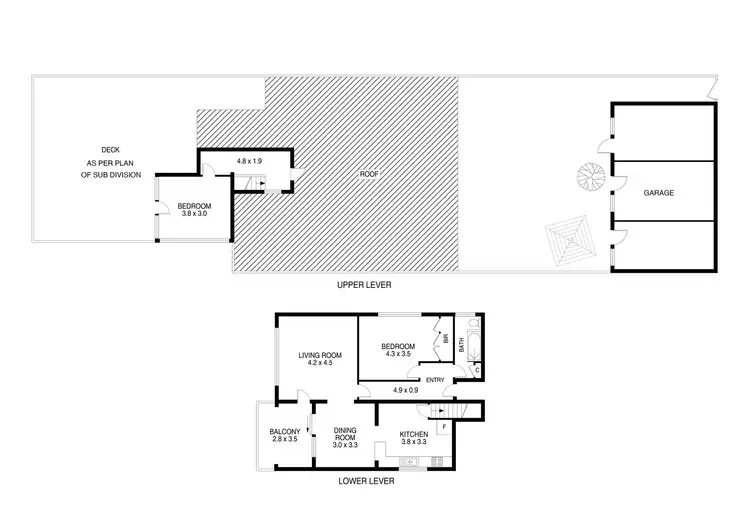 Floorplan of Homely apartment listing, 6/17 Herbert Street, St Kilda VIC 3182