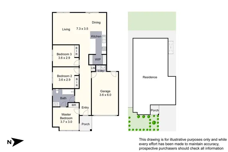 Floorplan of Homely house listing, 21 Trainers Way, Clyde North VIC 3978