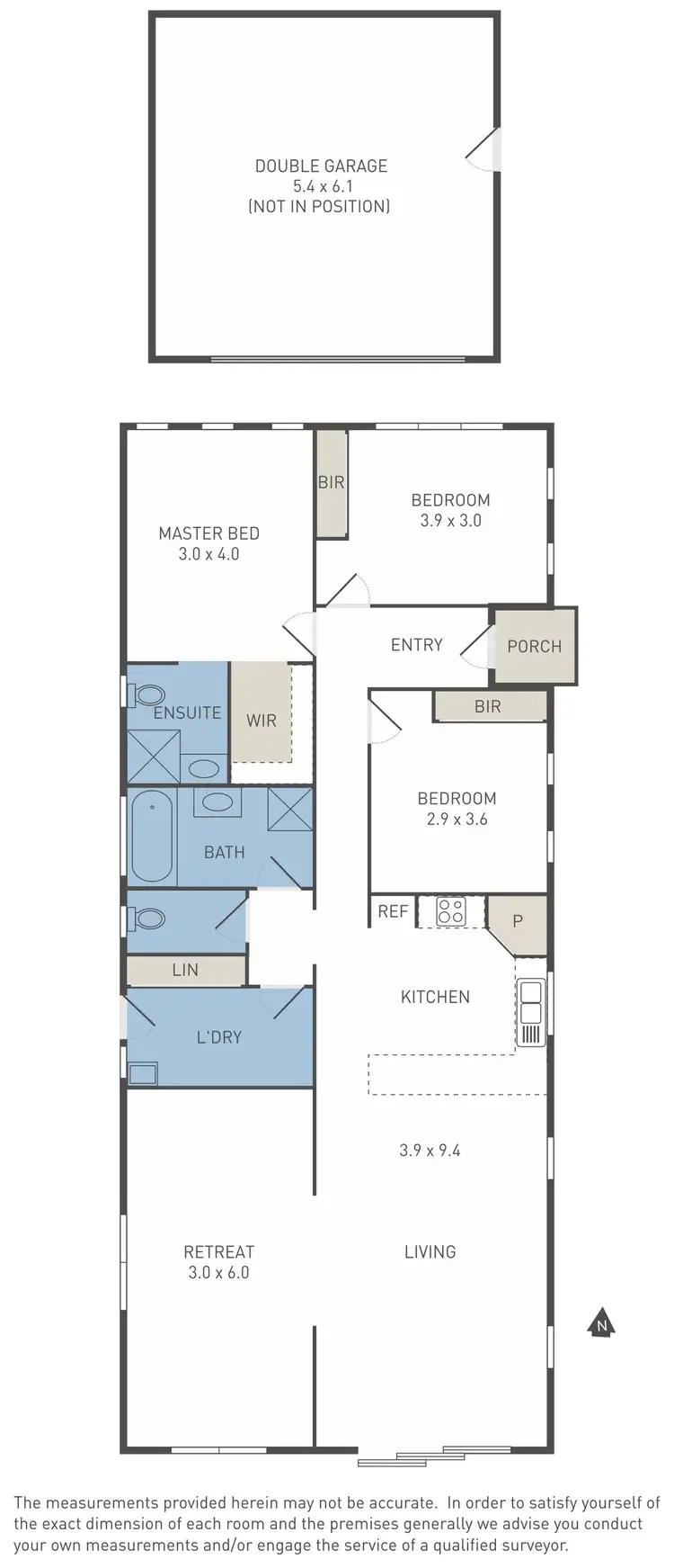 Floorplan of Homely house listing, 20 Lookout Way, Tarneit VIC 3029