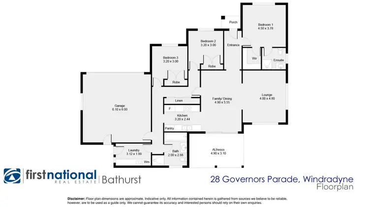 Floorplan of Homely house listing, 28 Governors Parade, Windradyne NSW 2795