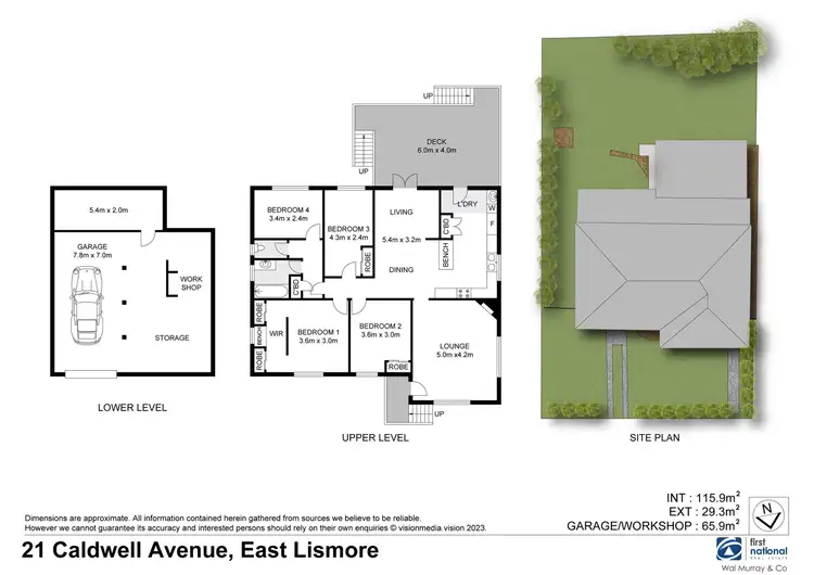 Floorplan of Homely house listing, 21 Caldwell Avenue, East Lismore NSW 2480