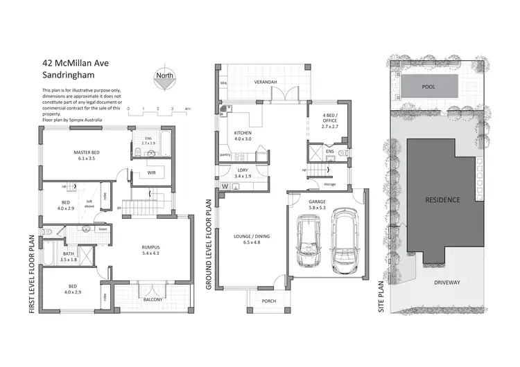 Floorplan of Homely house listing, 42 McMillan Avenue, Sandringham NSW 2219