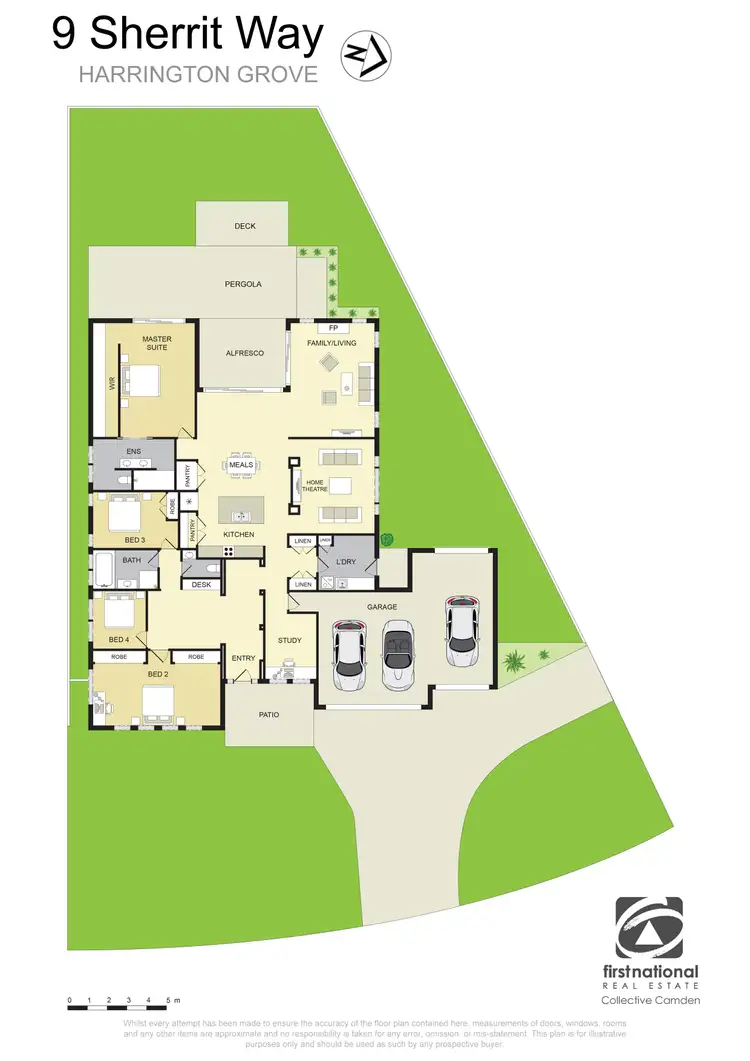Floorplan of Homely house listing, 9 Sherrit Way, Harrington Park NSW 2567