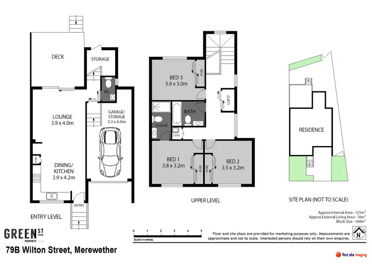 Floorplan of Homely townhouse listing, 79B Wilton Street, Merewether NSW 2291