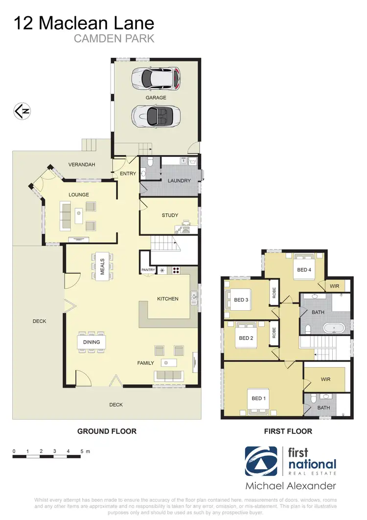 Floorplan of Homely house listing, 12 Maclean Lane, Camden Park NSW 2570
