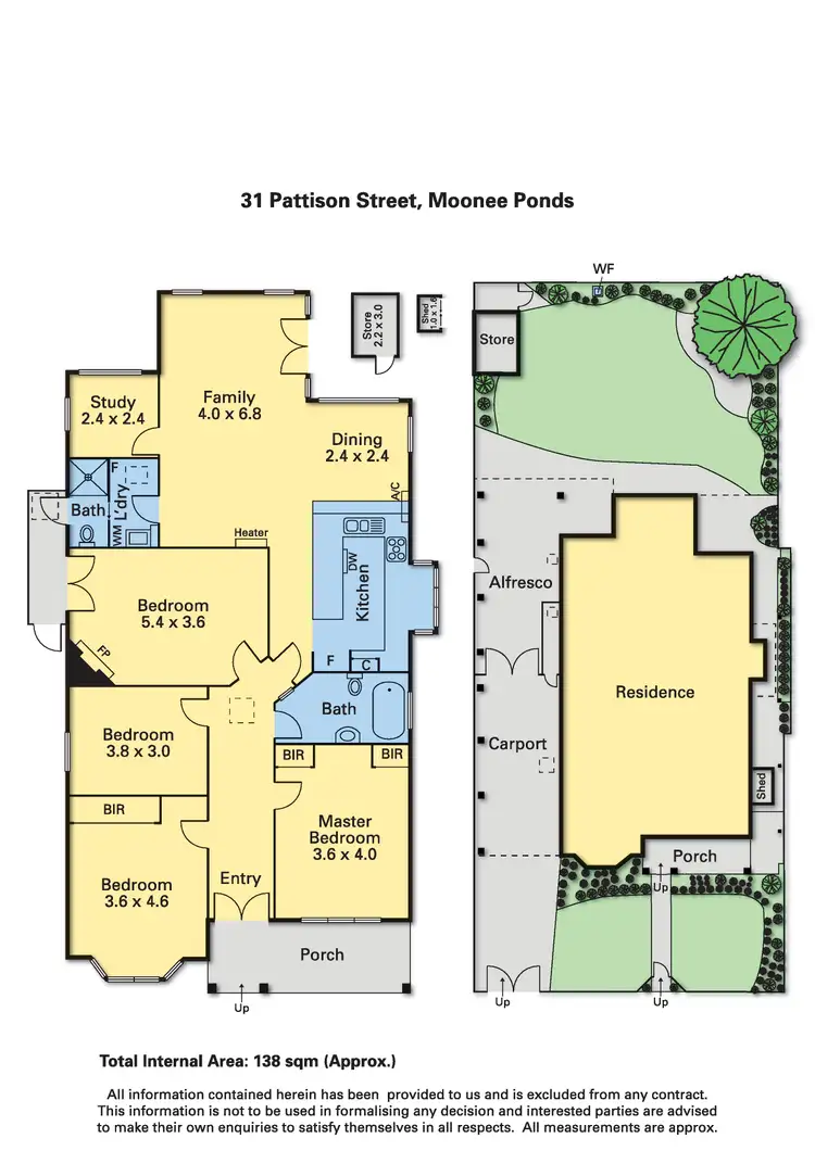 Floorplan of Homely house listing, 31 Pattison Street, Moonee Ponds VIC 3039