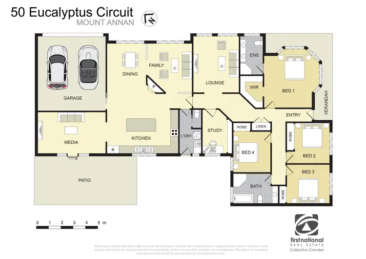 Floorplan of Homely house listing, 50 Eucalyptus Circuit, Mount Annan NSW 2567