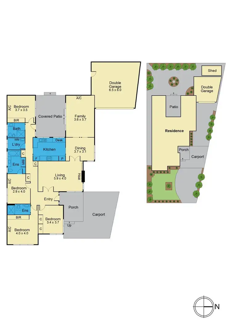 Floorplan of Homely house listing, 19 Mill Avenue, Forest Hill VIC 3131