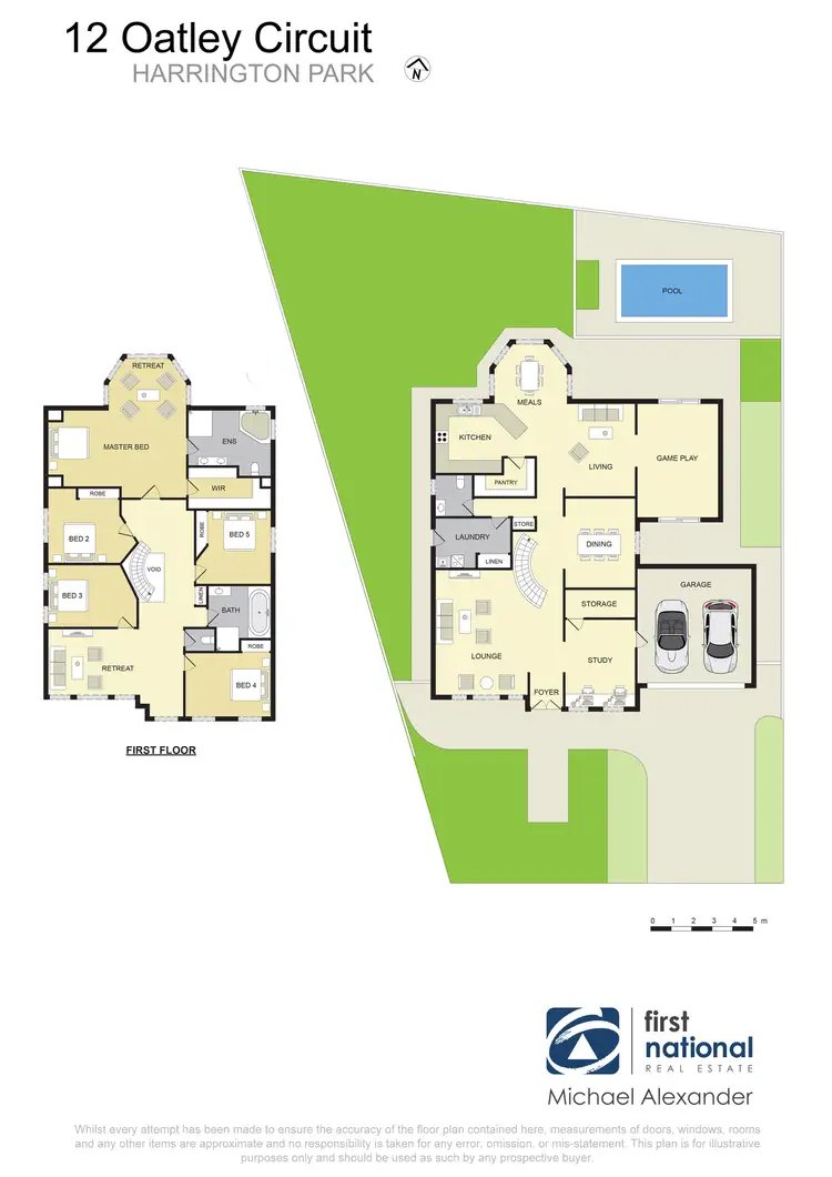 Floorplan of Homely house listing, 12 Oatley Circuit, Harrington Park NSW 2567