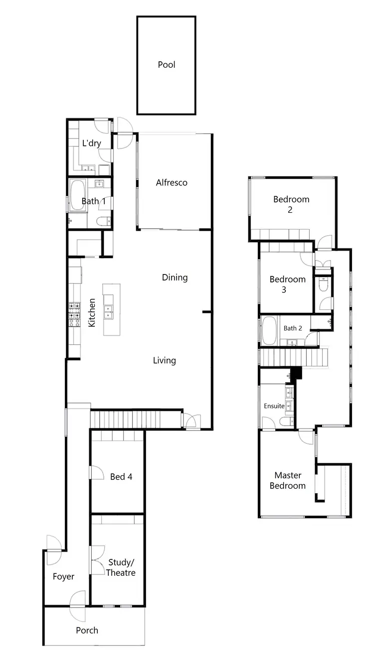 Floorplan of Homely house listing, 15 Daisy Street, Essendon VIC 3040