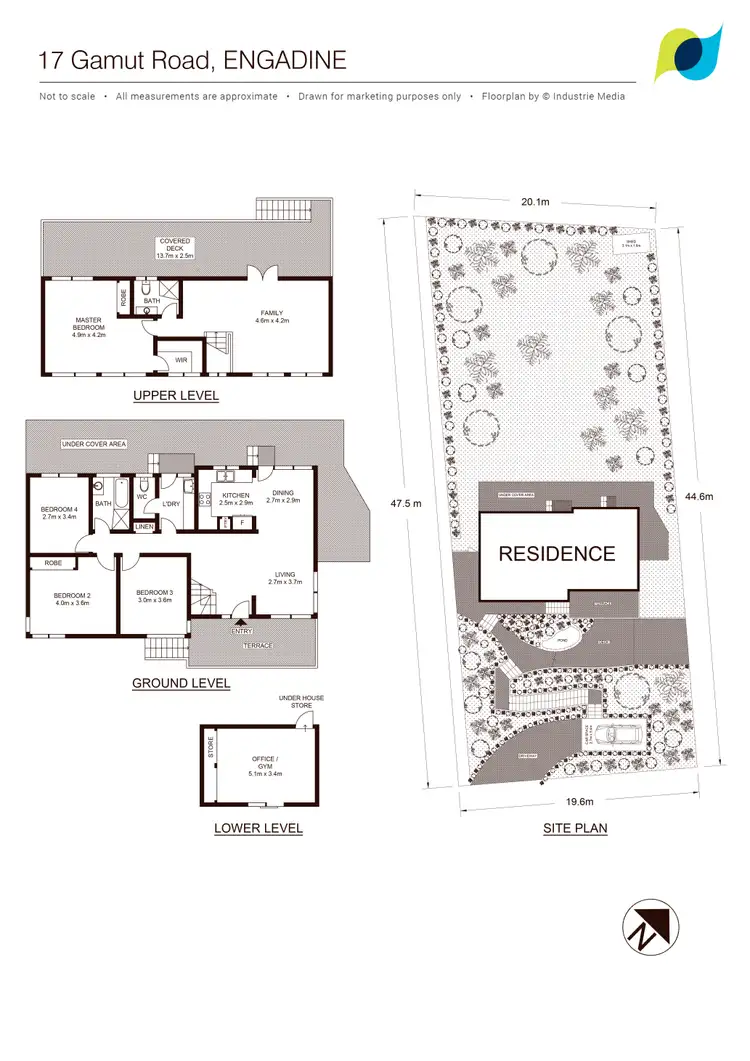 Floorplan of Homely house listing, 17 Gamut Road, Engadine NSW 2233