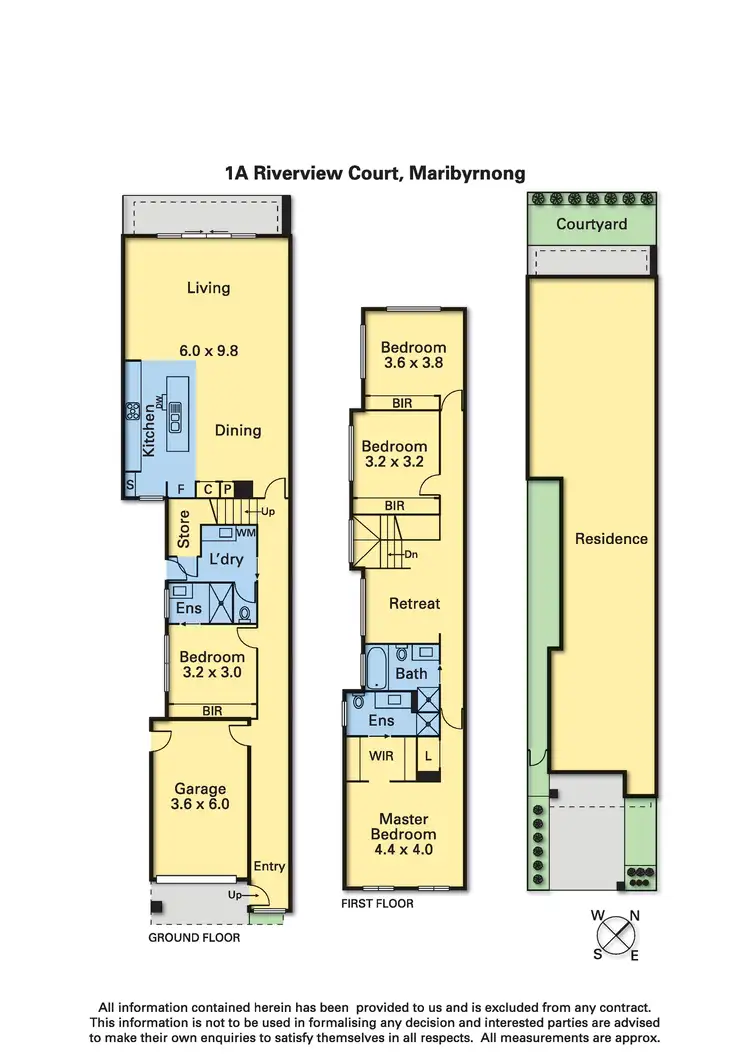 Floorplan of Homely house listing, 1A Riverview Court, Maribyrnong VIC 3032