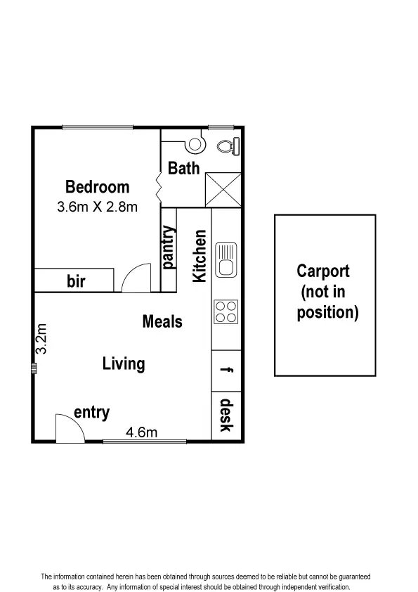 Floorplan of Homely apartment listing, 12/4 Prince Street, Essendon North VIC 3041