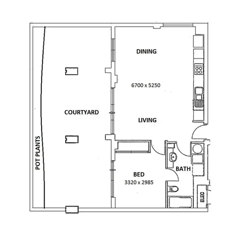 Floorplan of Homely apartment listing, 8/9 Delhi Street, West Perth WA 6005