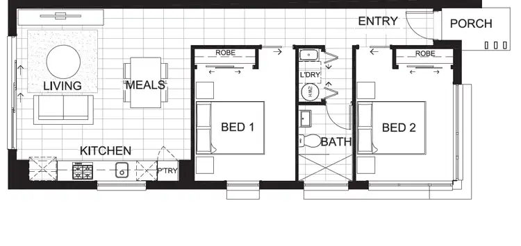 Floorplan of Homely house listing, LOT 3033 Water Fern Grove, Greenvale VIC 3059