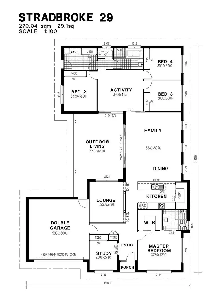 Floorplan of Homely house listing, 3 Halifax Way, Gledswood Hills NSW 2557