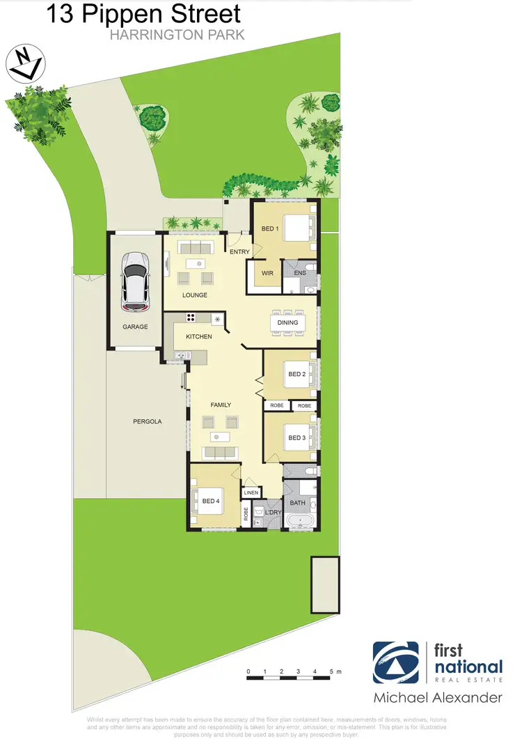 Floorplan of Homely house listing, 13 Pippen Street, Harrington Park NSW 2567