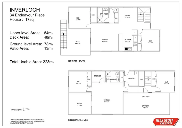 Floorplan of Homely house listing, 34 Endeavour Place, Inverloch VIC 3996