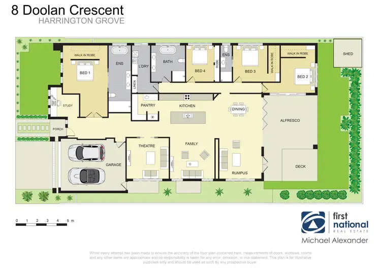 Floorplan of Homely house listing, 8 Doolan Crescent, Harrington Park NSW 2567