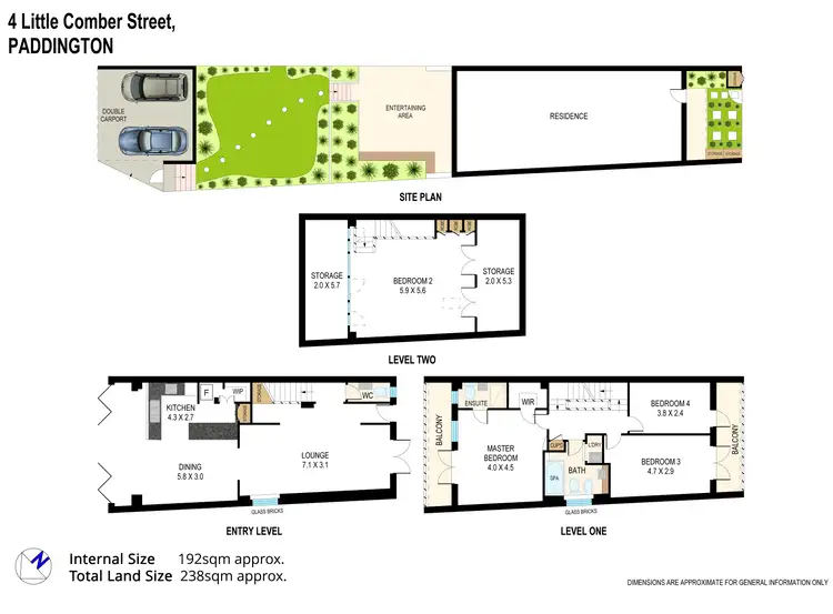 Floorplan of Homely house listing, 4 Little Comber Street, Paddington NSW 2021