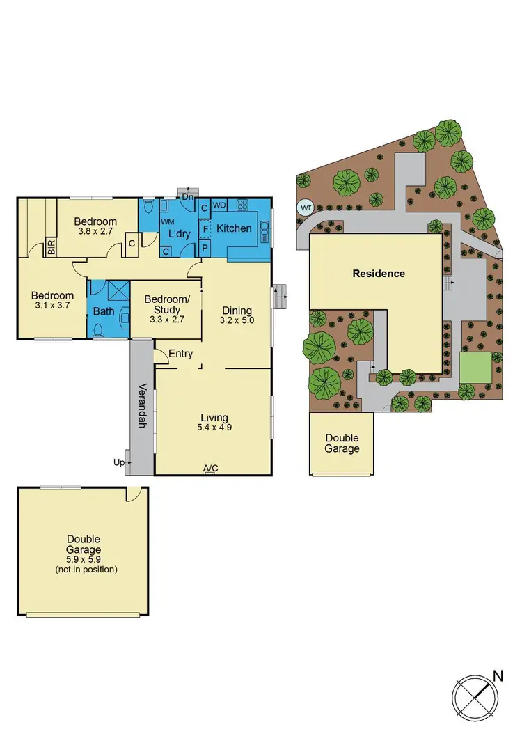 Floorplan of Homely unit listing, 6/16 Florence Street, Blackburn VIC 3130
