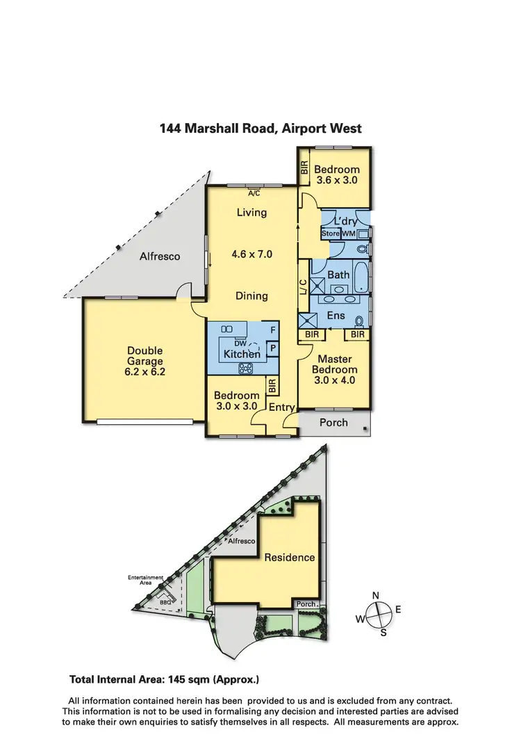 Floorplan of Homely house listing, 144 Marshall Road, Airport West VIC 3042