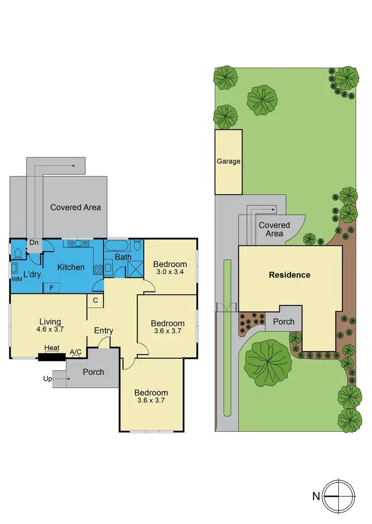 Floorplan of Homely house listing, 17 Harris Street, Blackburn North VIC 3130