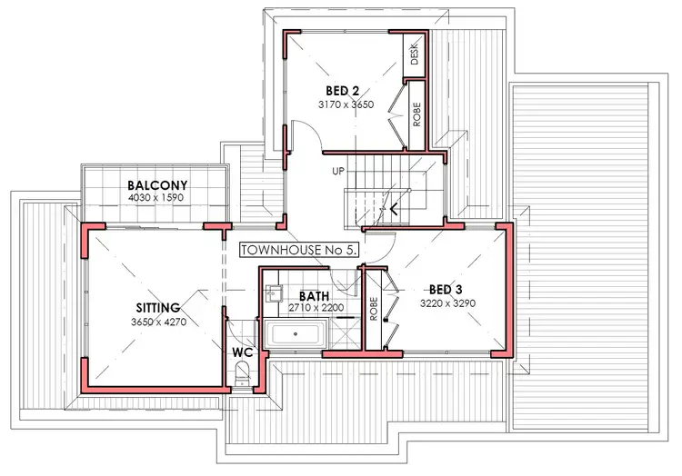 Floorplan of Homely townhouse listing, 5/165-167 Bayview Road, Mccrae VIC 3938