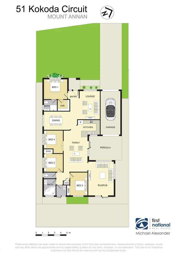 Floorplan of Homely house listing, 51 Kokoda Circuit, Mount Annan NSW 2567