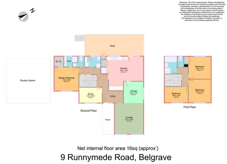 Floorplan of Homely house listing, 9 Runnymede Road, Belgrave VIC 3160