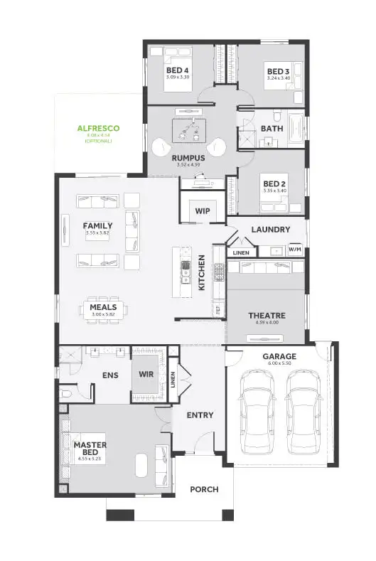 Floorplan of Homely house listing, 7 Montreal Circuit, Craigieburn VIC 3064