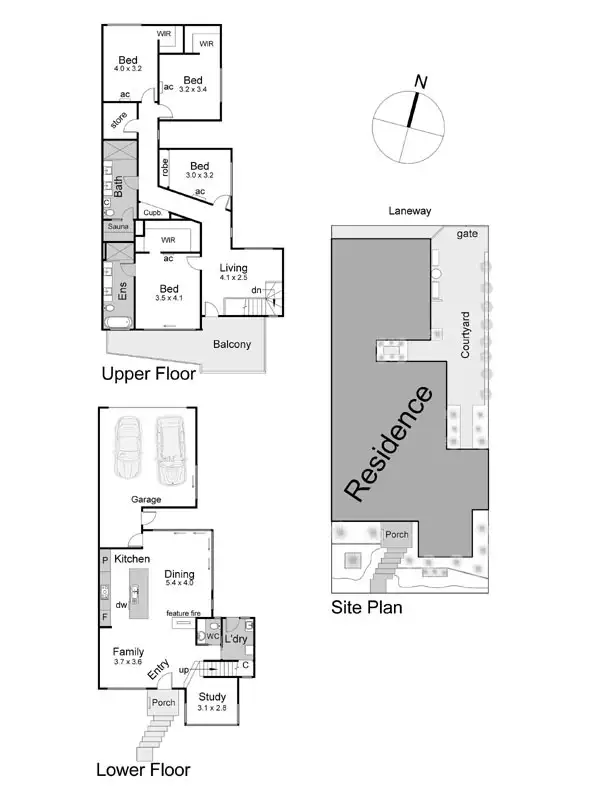 Floorplan of Homely terrace listing, 12 Anchorage Avenue, Safety Beach VIC 3936