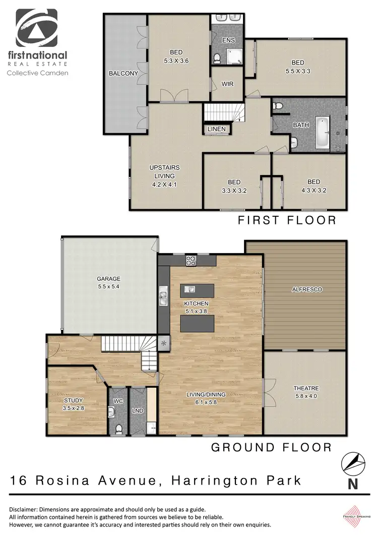 Floorplan of Homely house listing, 16 Rosina Avenue, Harrington Park NSW 2567