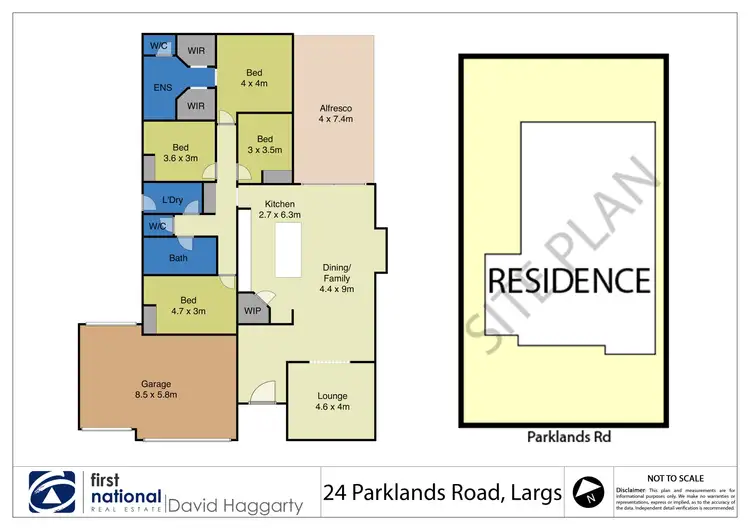Floorplan of Homely house listing, 24 Parklands Road, Largs NSW 2320