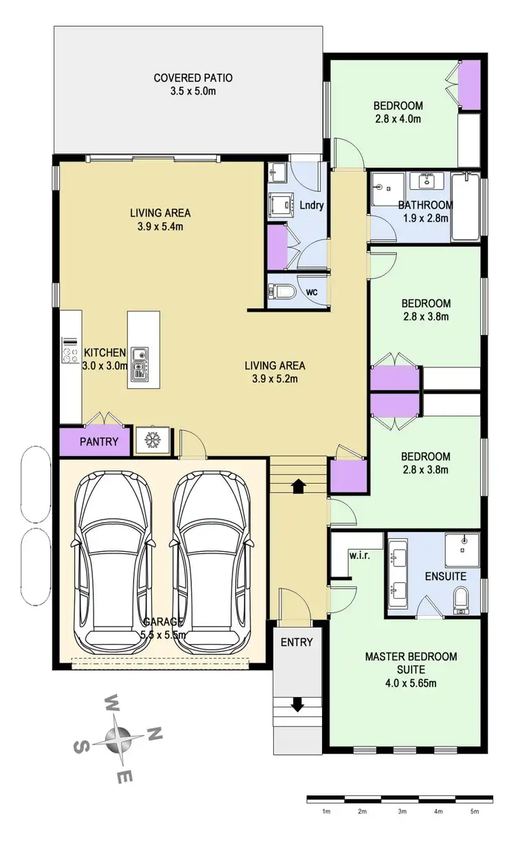 Floorplan of Homely house listing, 6 Bryant Way, Kahibah NSW 2290