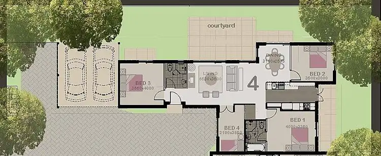 Floorplan of Homely villa listing, 4/64 Rutledge Street, Eastwood NSW 2122