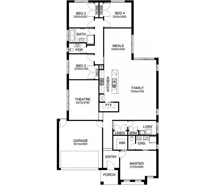 Floorplan of Homely house listing, 28 Destination Drive, Greenvale VIC 3059