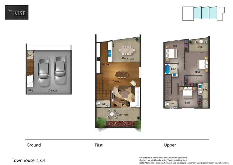 Floorplan of Homely townhouse listing, 74 Tarana Street, Camp Hill QLD 4152