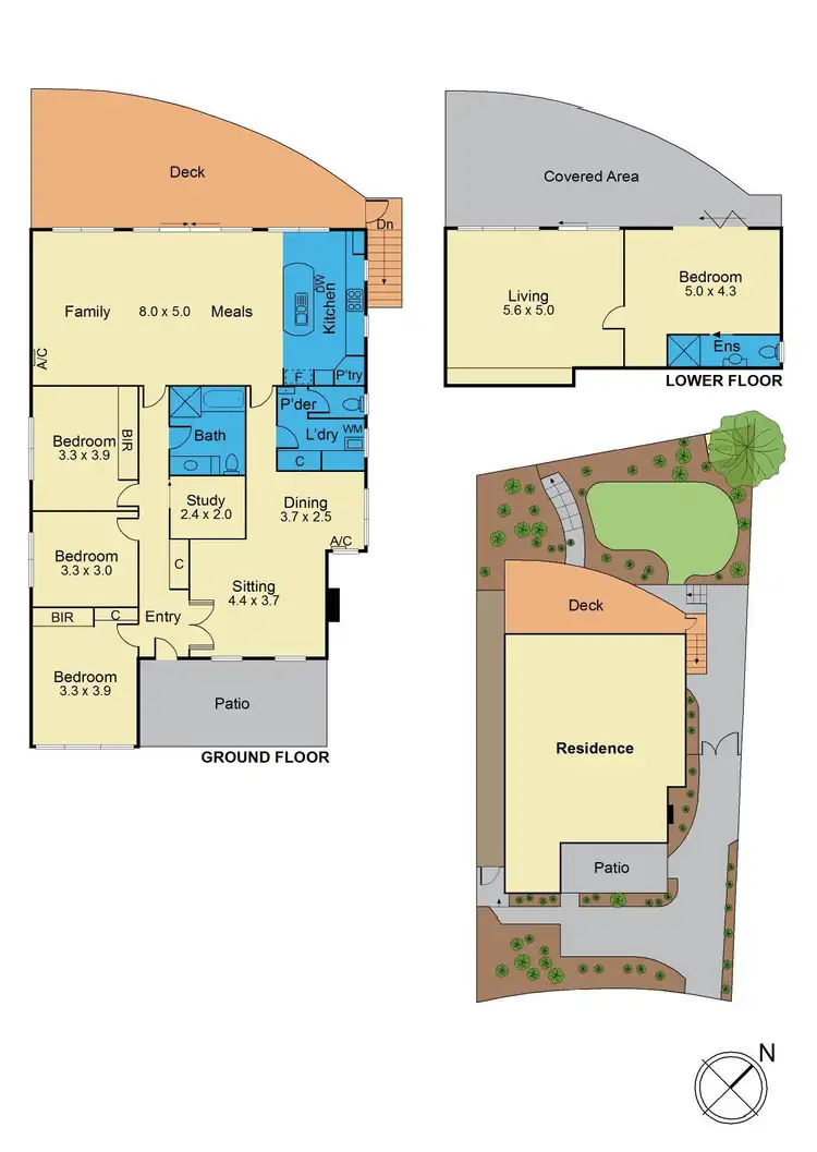 Floorplan of Homely house listing, 59 Davis Street, Burwood East VIC 3151