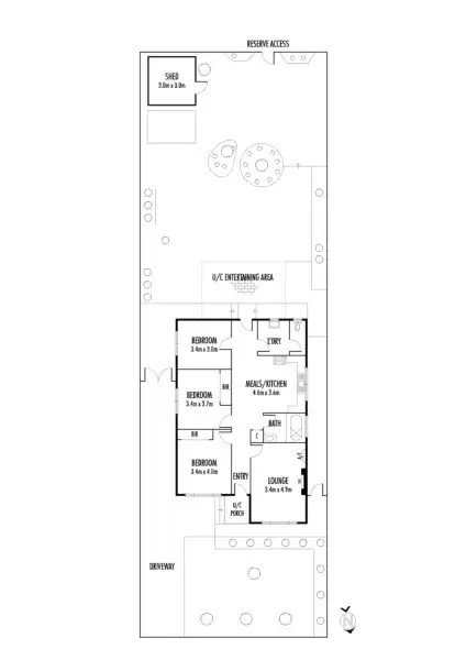 Floorplan of Homely house listing, 63 Hawkhurst Street, Yarraville VIC 3013