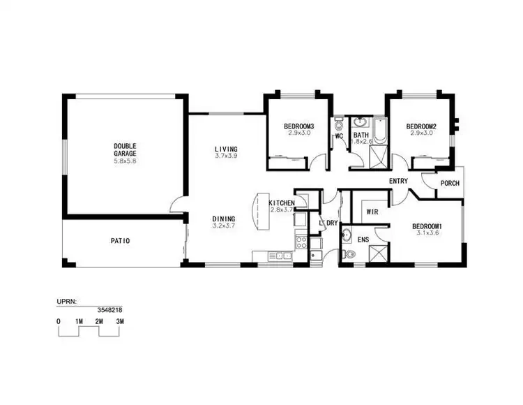 Floorplan of Homely house listing, Address available on request