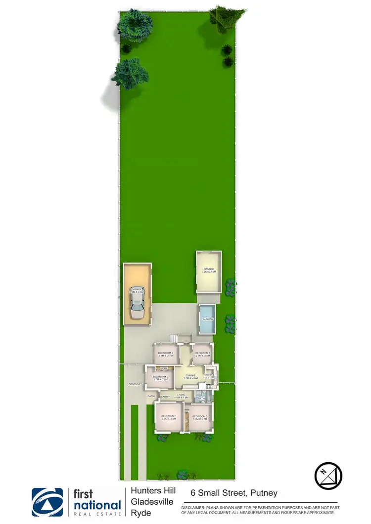 Floorplan of Homely house listing, 6 Small Street, Putney NSW 2112