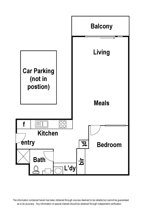 Floorplan of Homely apartment listing, 3/6 Hotham Road, Niddrie VIC 3042