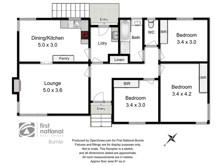 Floorplan of Homely house listing, 28 Woodward Avenue, Hillcrest TAS 7320