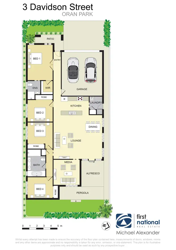 Floorplan of Homely house listing, 3 Davidson Street, Oran Park NSW 2570