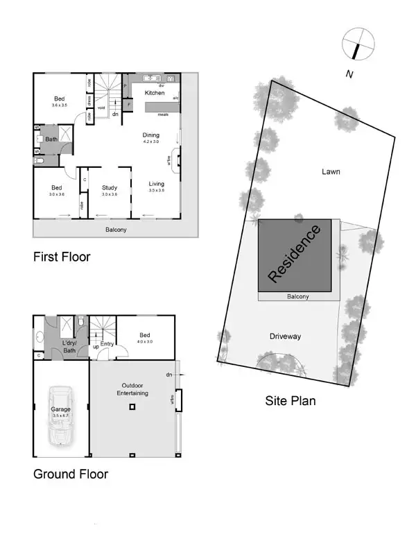 Floorplan of Homely house listing, 40 Thurloo Drive, Safety Beach VIC 3936